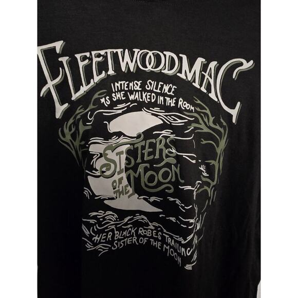 Fleetwood Mac Sisters Of The Moon Long Sleeve T-Shirt Hoodie Tee Size Medium - Picture 3 of 5